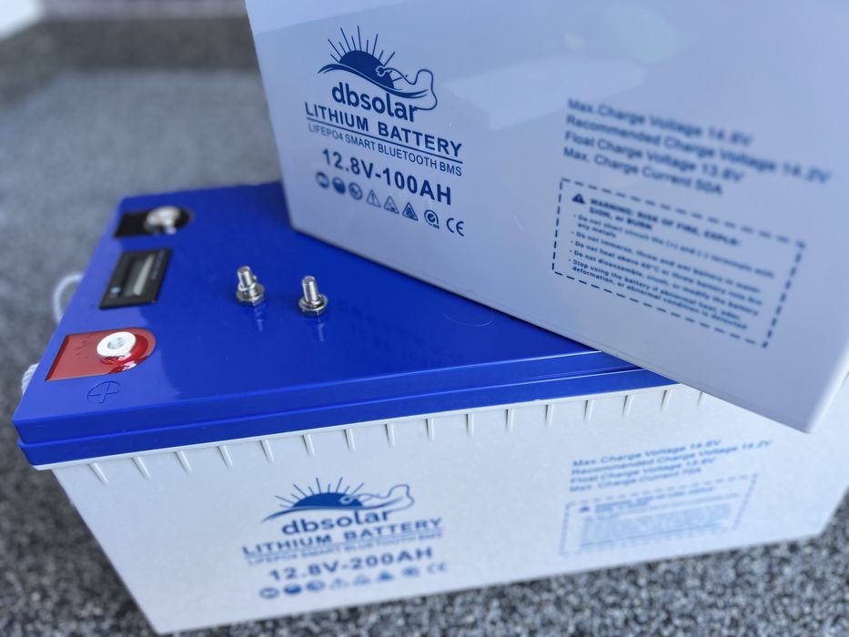 Baterie Lithium acumulator 100Ah LifePo4 Panouri solare tractiune