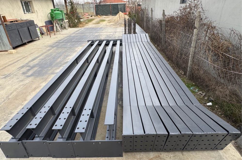 Fac hale metalice din europrofile accept variante manitou