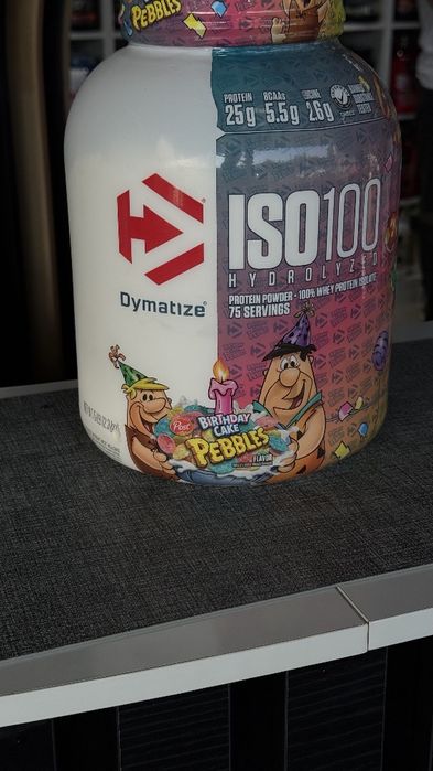 Dymatize iso100 hydrolyzed protein 75servings 2.3kg протеин
