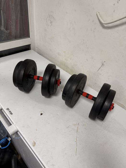 Gantere reglabile noi Germany set 30 kg. 15 kg+15 kg=30 kg pret promo