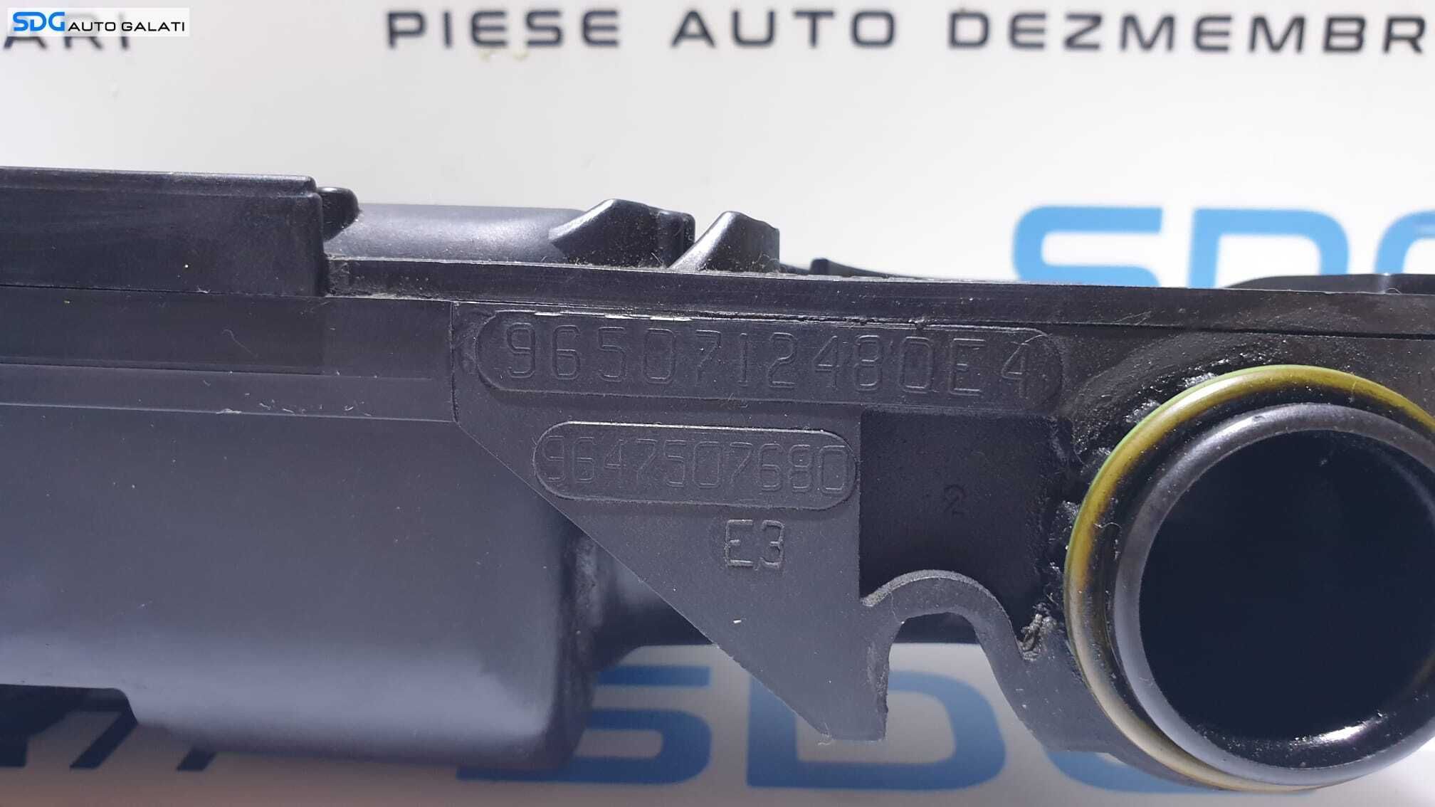 Conducta Tubulatura Filtru Galerie Admisie Aer Ford Fiesta 6 1.4 TDCI 2008 - 2018 Cod 9650712480
