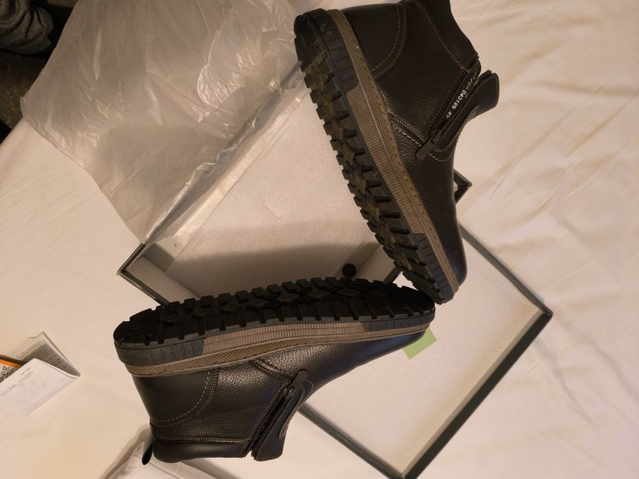 Мъжки боти,нови,естествена кожа