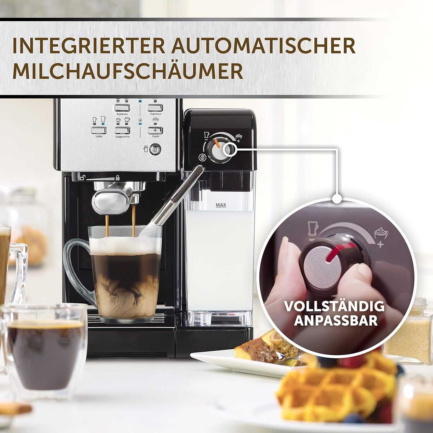 Еспресо кафемашина Breville Prima Latte II (VCF108X) 1250W