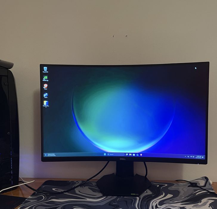 monitor dell 144hz curbat