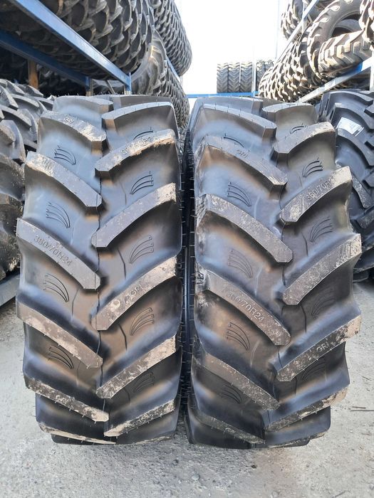Cauciucuri noi 360/70R24 marca GRI anvelope radiale tractor fata