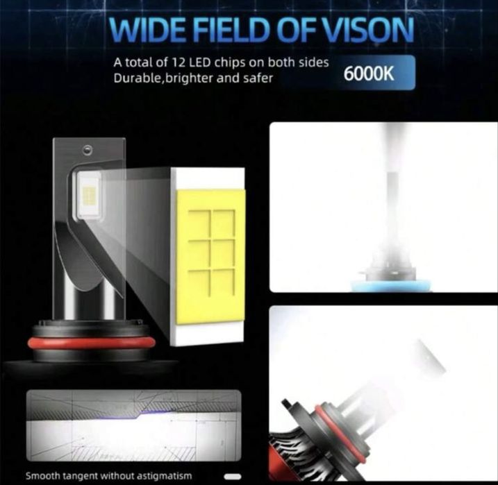 Led h7 30000 лумена ‼️