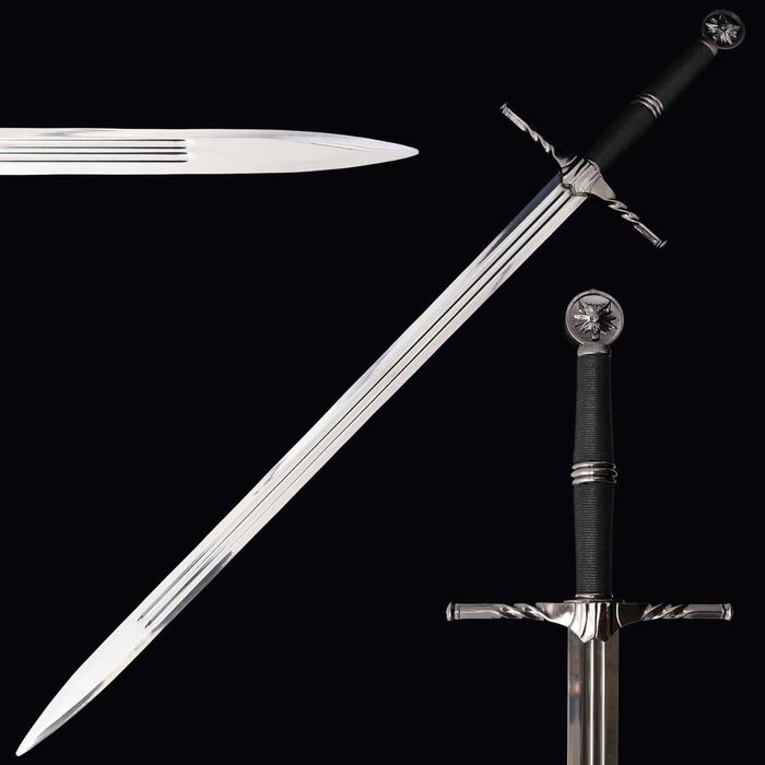Стоманен Меч Гералт Вещера Geralt Steel Sword The Witcher Мечове