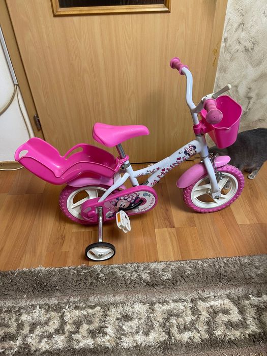 Bicicleta cu roti ajutoatoare varsta 3-5 ani