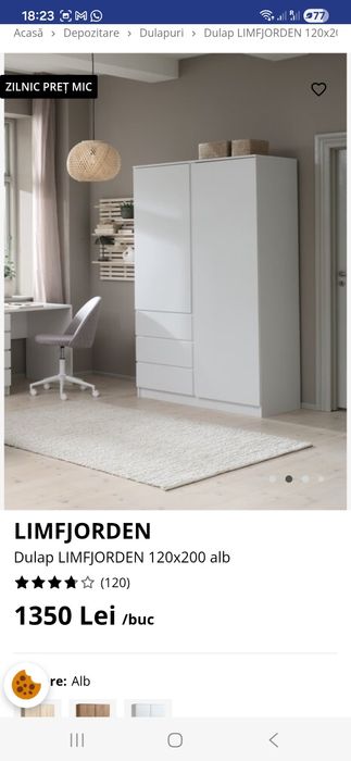 Vand Dulap de  la JISK