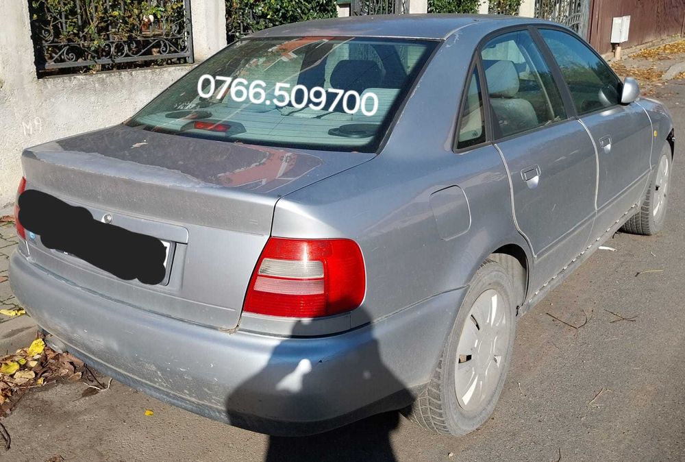 Audi A4, fabricație 1998,Benzina1.8, 215.000 km