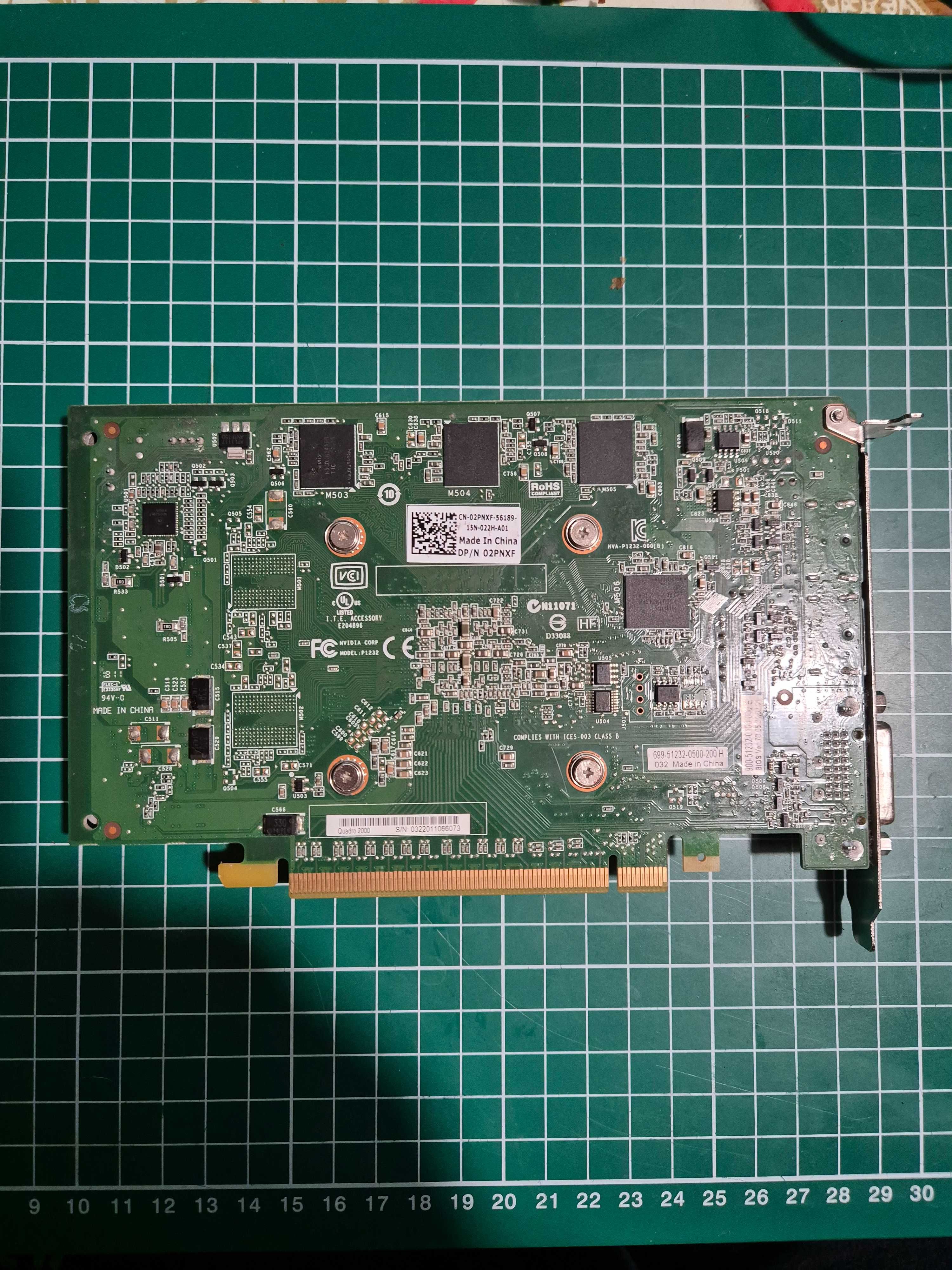 Placa video nVidia Quadro 2000