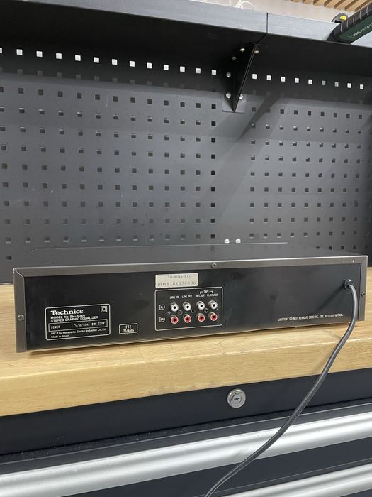 Technics sh-8046 egalizator audio 7 benzi cu comenzi tactile