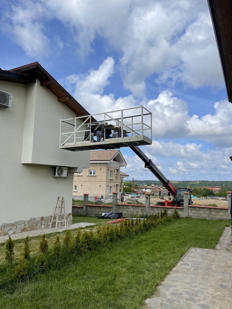 Услуги с Телескопичен Товарач Manitou MT1435