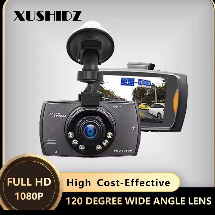 Camera auto DVR full HD cu card memorie 64GB inclus