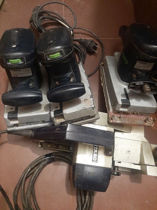 Виброшлайфи Festo и ренде Метабо