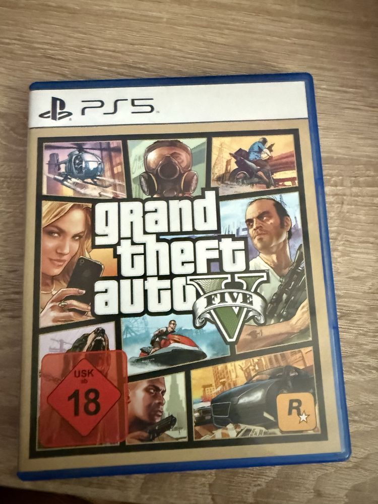 GTA5 за PS5 ,играта е нова и тъкмо отворена