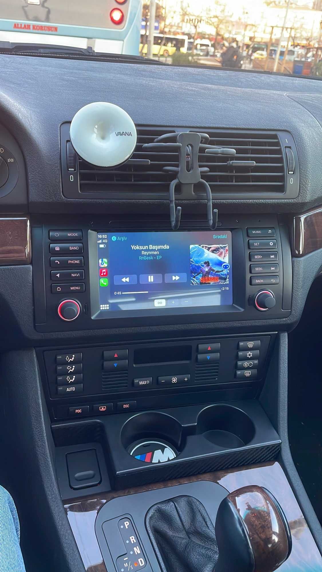 Navigatie GPS Android BMW Seria 5 E39 X5 E53 1-8GB RAM - QLed CarPlay