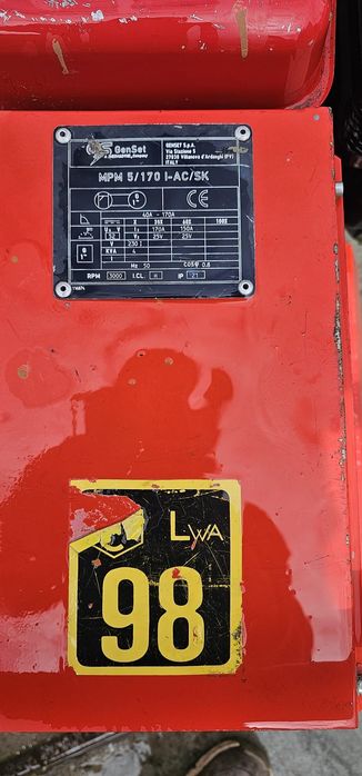 Generator curent genSet cu aparat sudura incorporat, motor suzuki