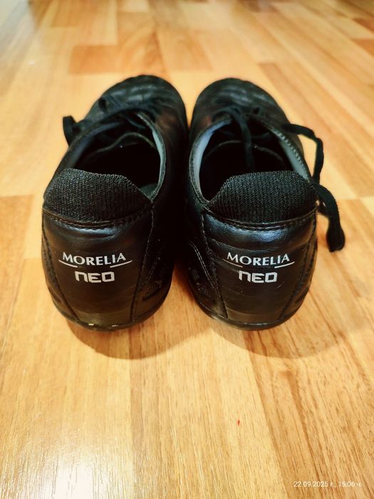 Бутонки mizuno Morelia neo черни