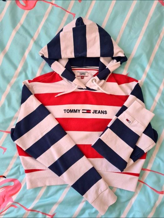 Hoodie Tommy Hilfiger Xs-S crop top