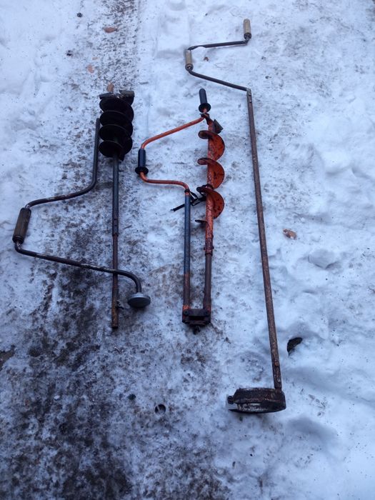 Ледобуры для зимней рыбалки