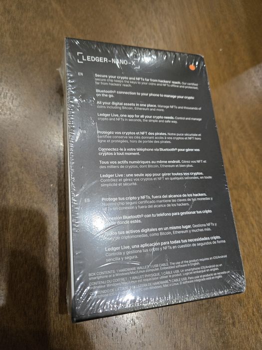 Ledger Nano X Orange