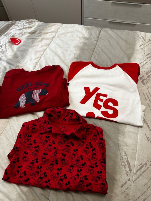 Блузки за момче 98-104 17бр.