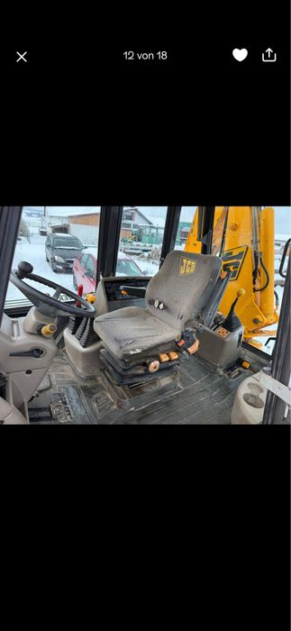 Buldoexcavator JCB 4 cx impecabil  6200 ore de functionare