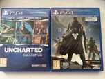 Uncharted the Nathan Drake collection и Destiny PS4