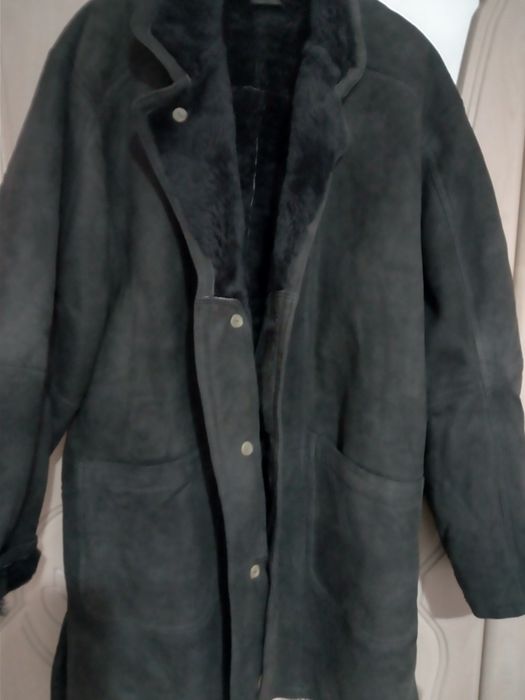 Haina bărbați din blana naturală ( Cojoc)