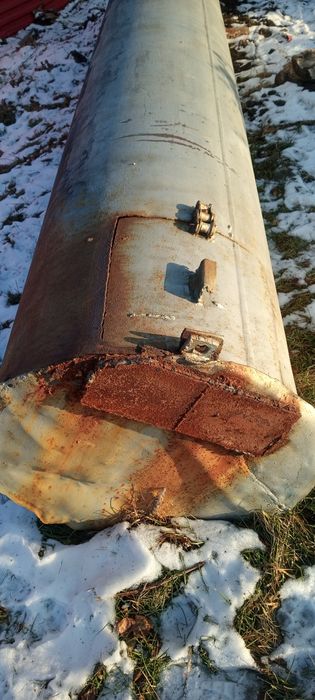 Бак железный толстостенный