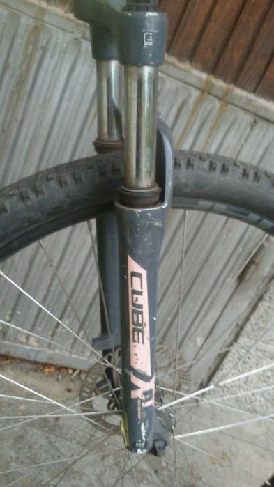 Части за колело - рамка Cube Aim Pro 27.5", само с колела и кормило