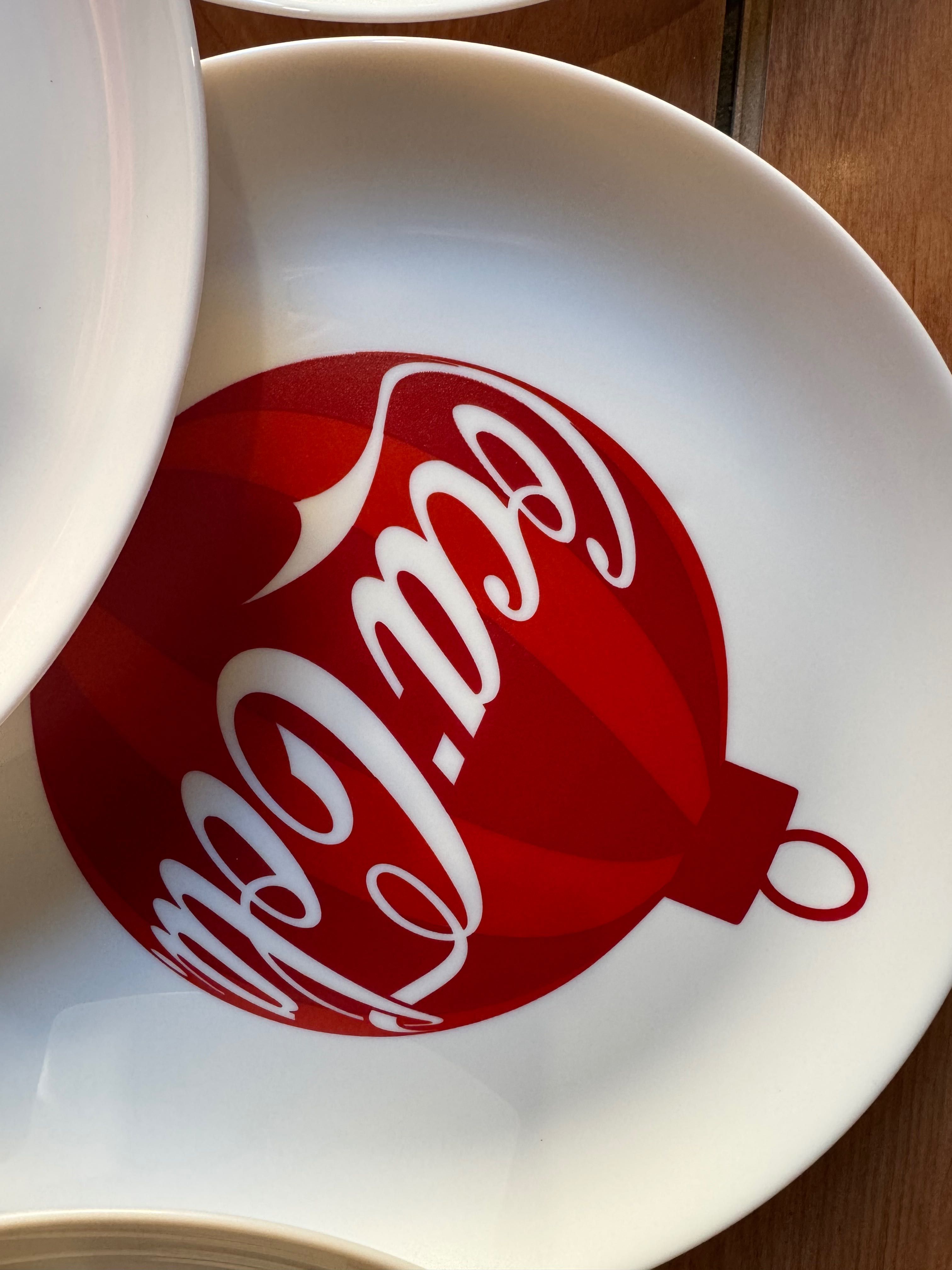 Чинии Coca-Cola 4 бр.=6 лв