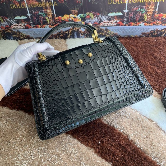 Geanta Dolce Gabbana Amore 27 cm negru, Premium