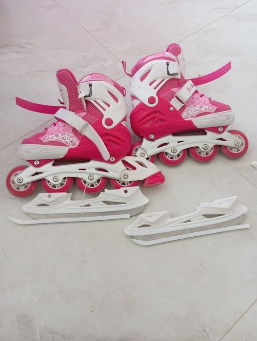 Ролики-коньки 2в1