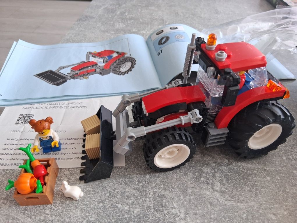 Lego CITY  Лего Трактор 5+