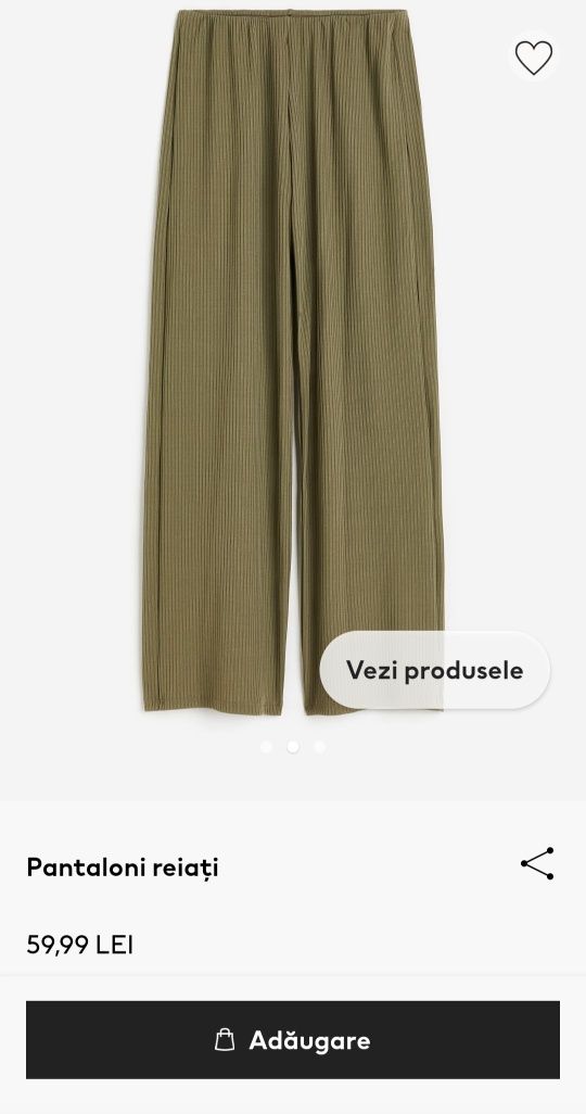 Pantaloni reiati H&M- Noi