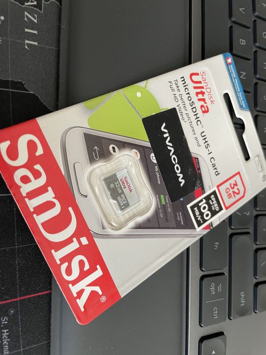 Sandisk SD-HC Card UHS-I 100mb/s