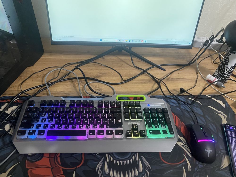 Мощный ПК i7 / 16GB DDR4 / SSD / GTX + монитор и периферия
