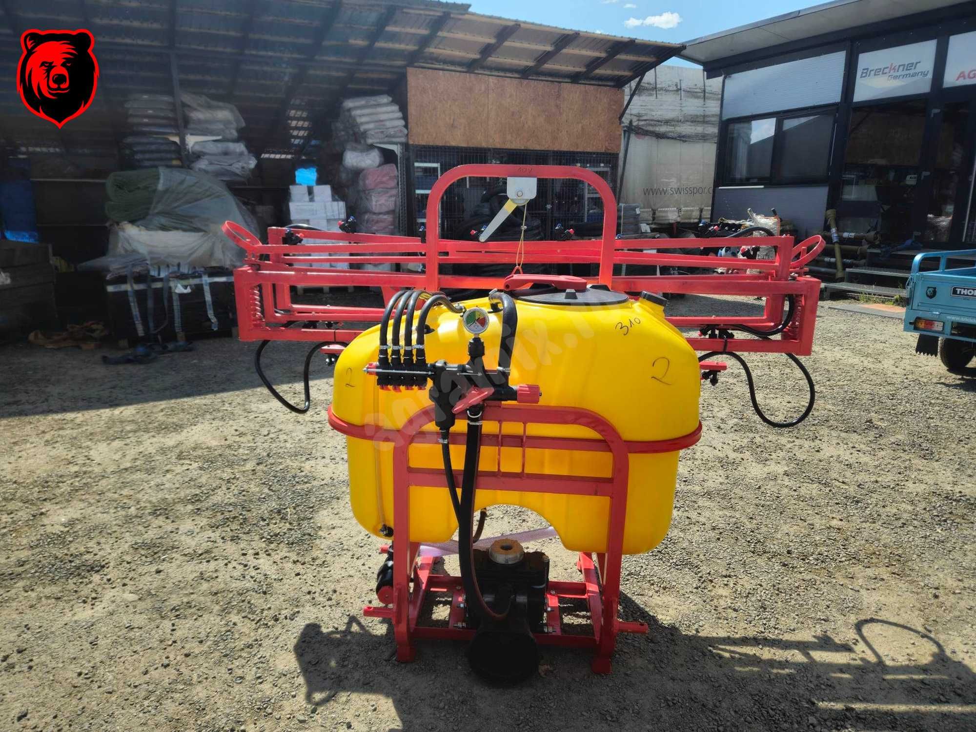 Pompa erbicidat poloneza 300 L rampi 10 M erbicidator nou Agramix