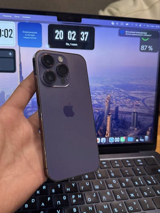 В продаже iPhone 14 Pro 256gb в идеале