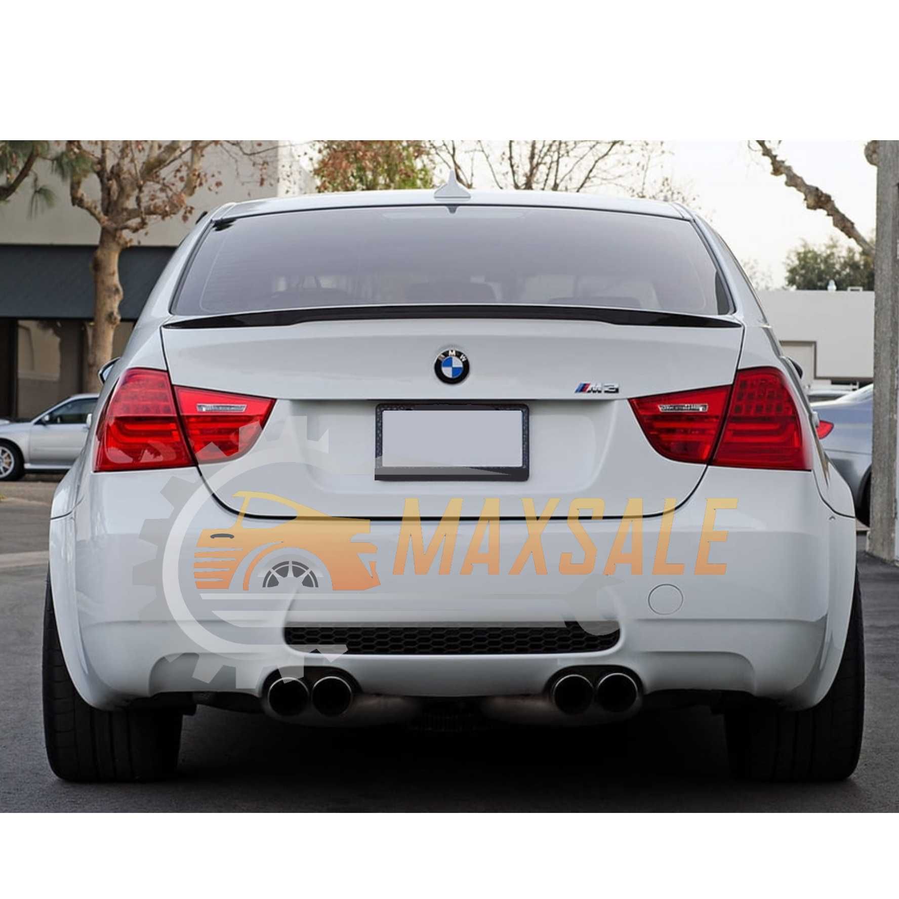 Заден спойлер за E90 багажник M Performance style на BMW 3 серия