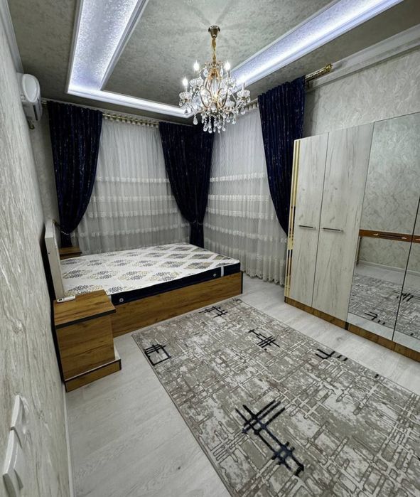 Олмазор тумани- тинчлик метро якинида 3 хонали квартира ижарага берила