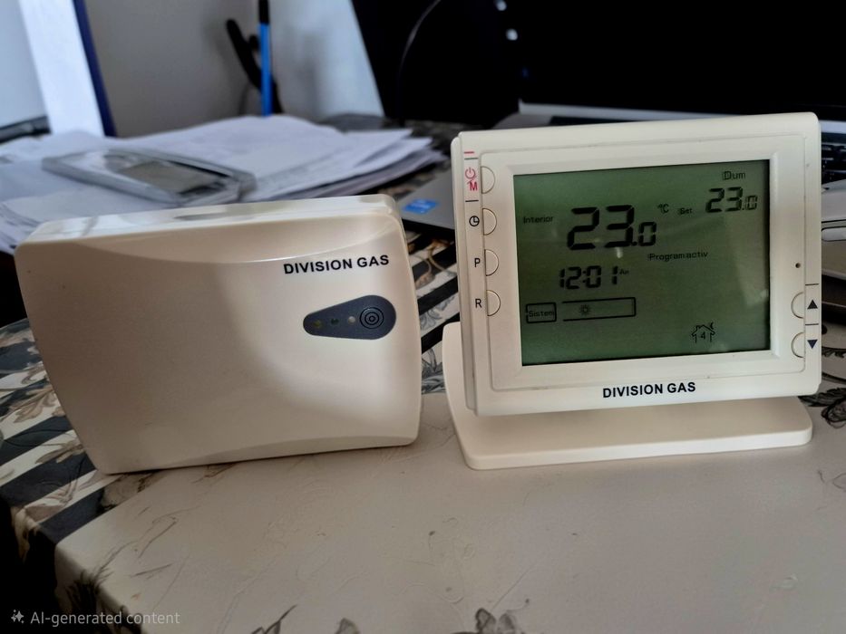 Termostat fara fir programabil DivisionGas DG908