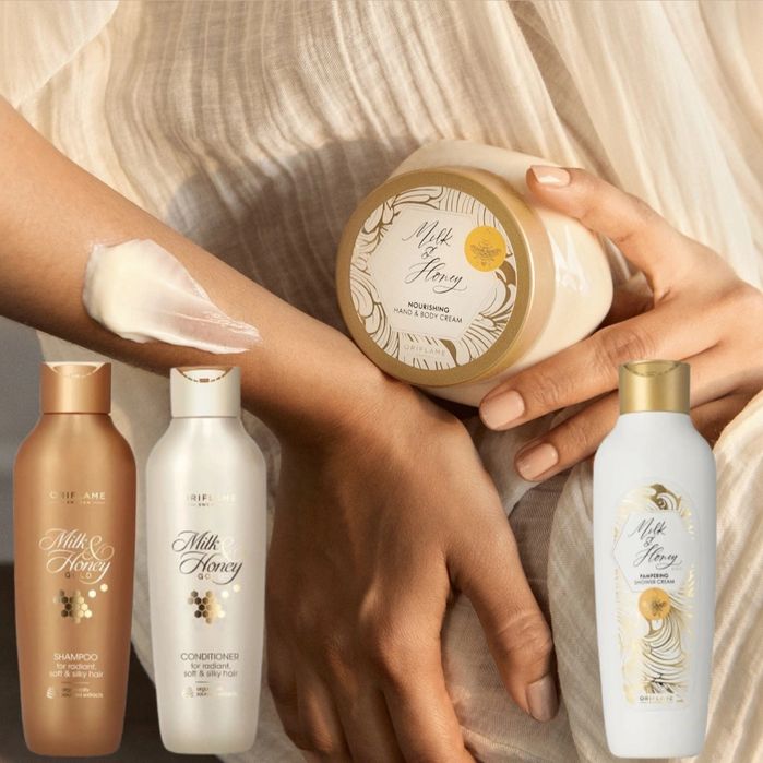 Set Îngrijire Milk & Honey Gold