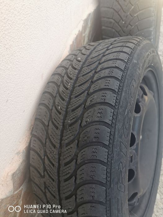 Jante vw, skoda, seat, Audi, Opel, cu anvelope iarna  5x100x15