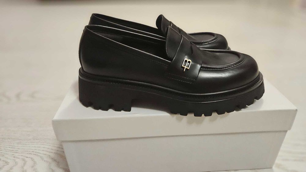 Кожени лоуфъри Baldinini