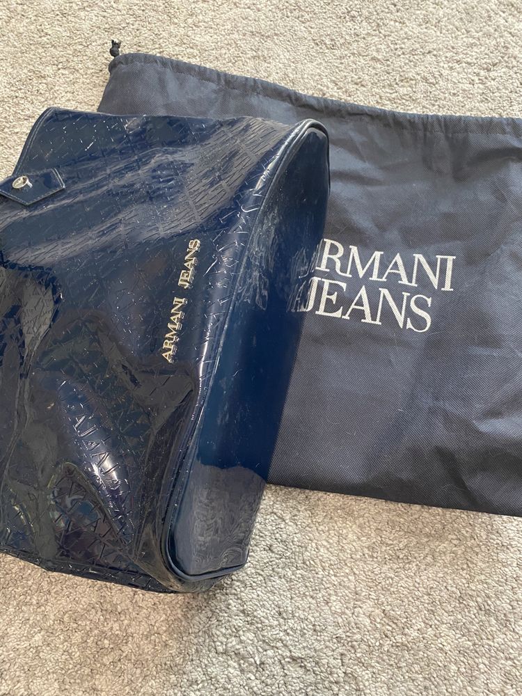 Geanta Armani Jeans navy