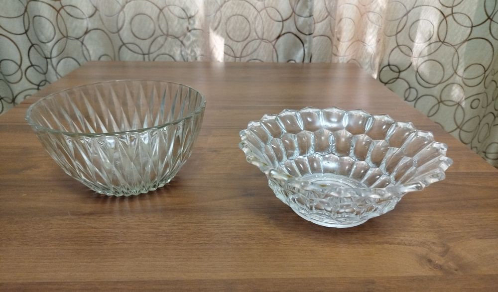 Стеклянные салатницы