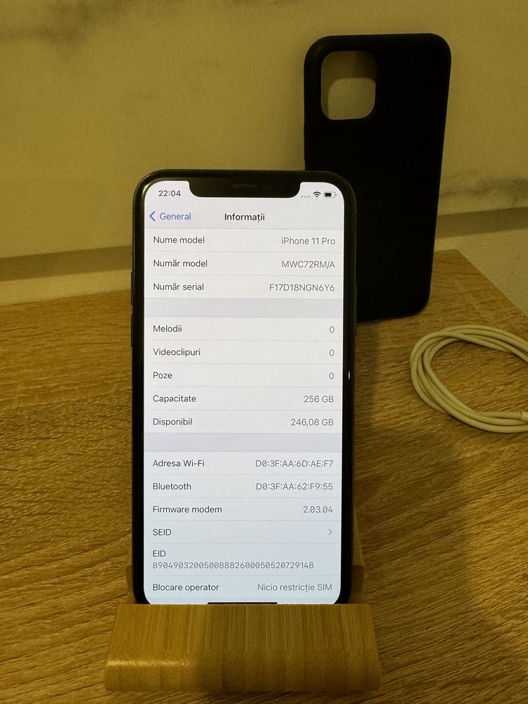 iPhone 11 Pro, 256Gb, Bat 89%, IMPECABIL